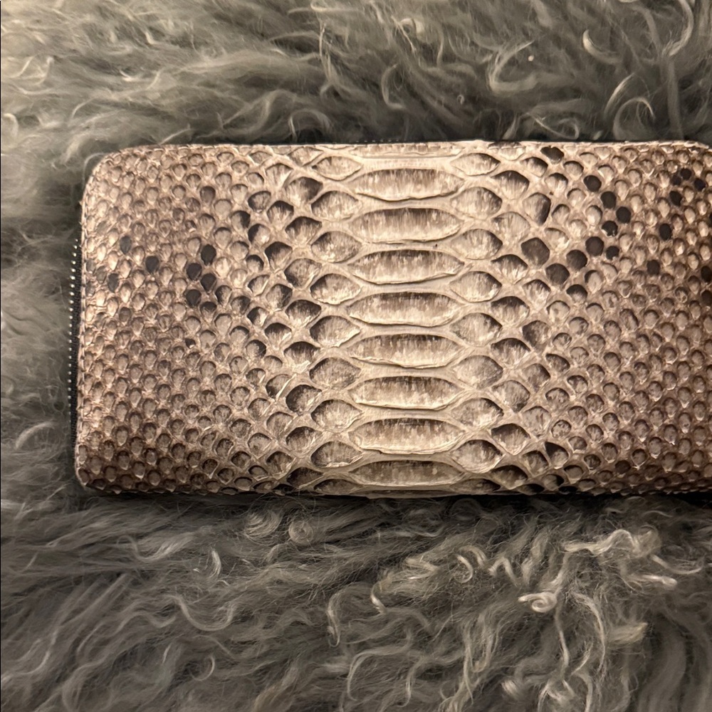 New Genuine Python Unisex Wallet NWT - image 3